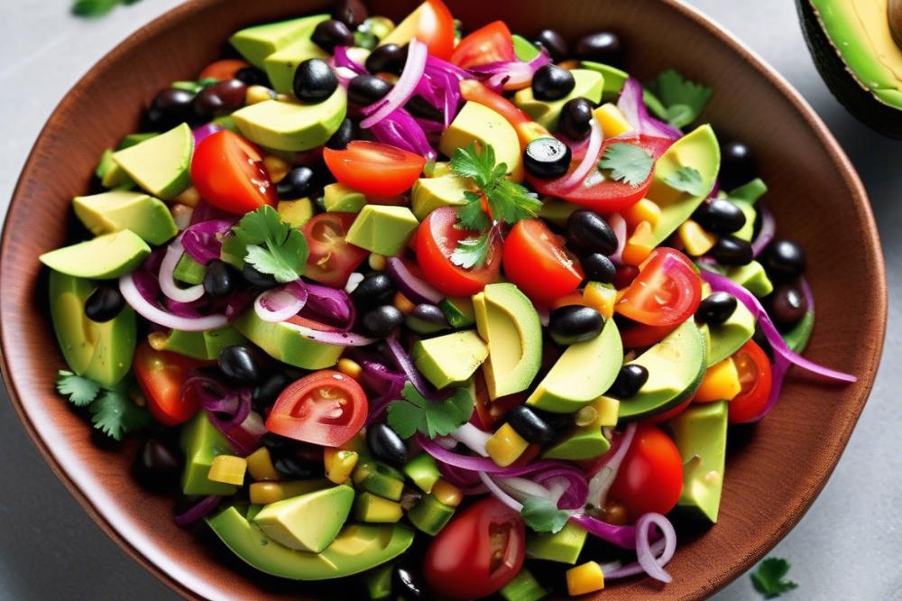 avocado-and-black-bean-salad-with-lime-vinaigrette