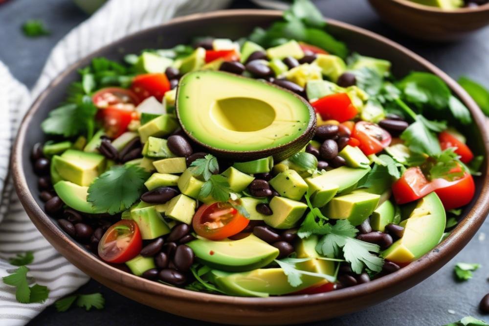 avocado-and-black-bean-salad-with-lime-vinaigrette