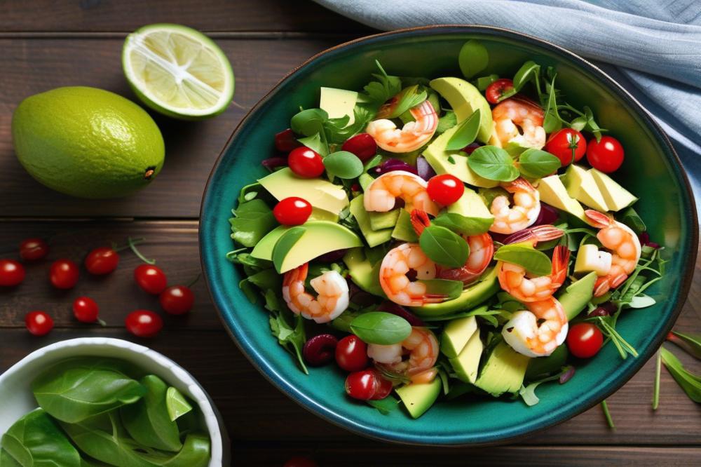 avocado-and-shrimp-salad-with-lemon-dressing