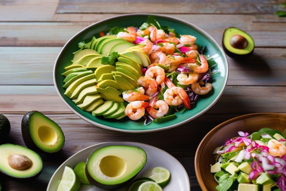 avocado-and-shrimp-salad-with-lemon-dressing