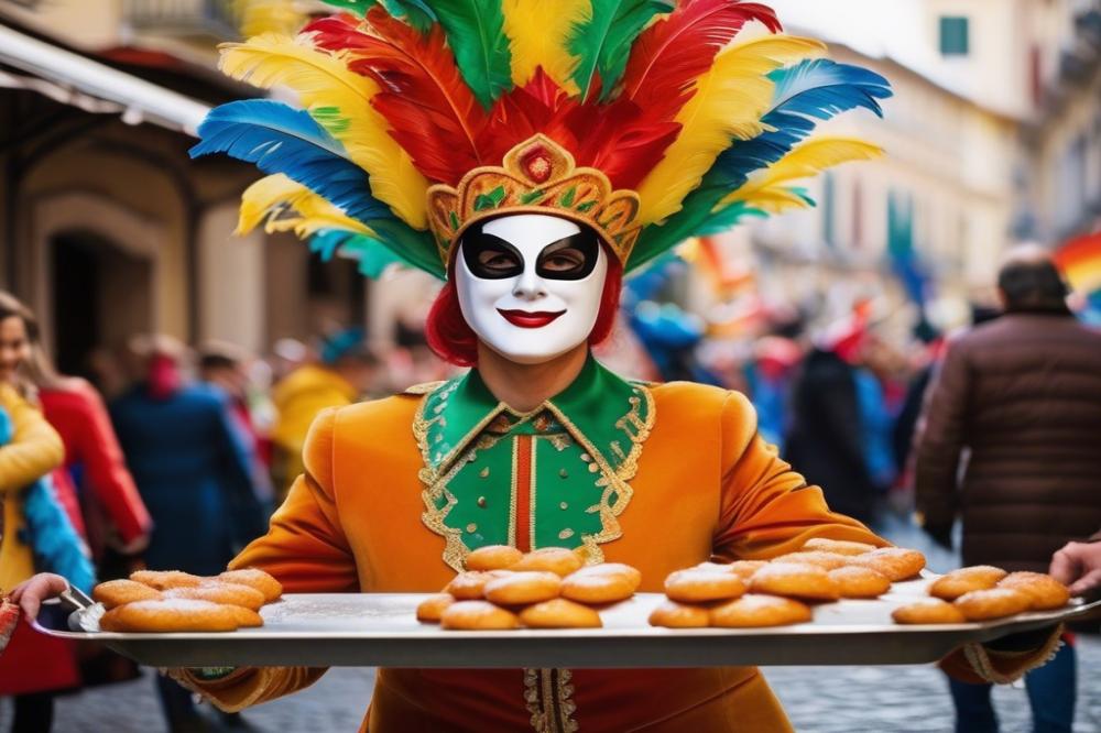 baking-italian-frittelle-di-carnevale-for-festival