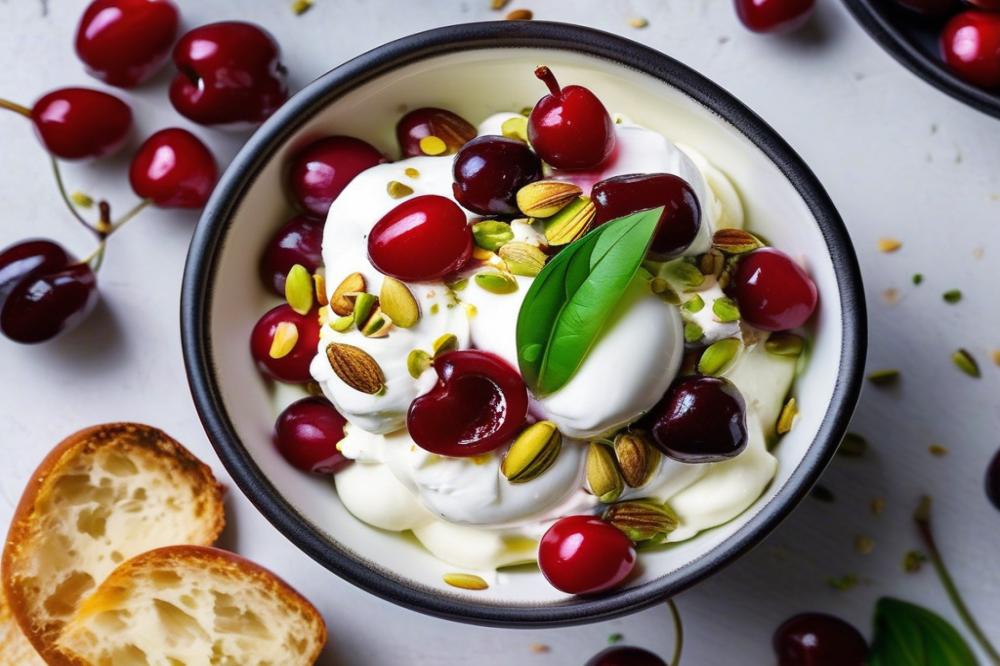 burrata-with-cherries-and-pistachio-pesto-a-delic