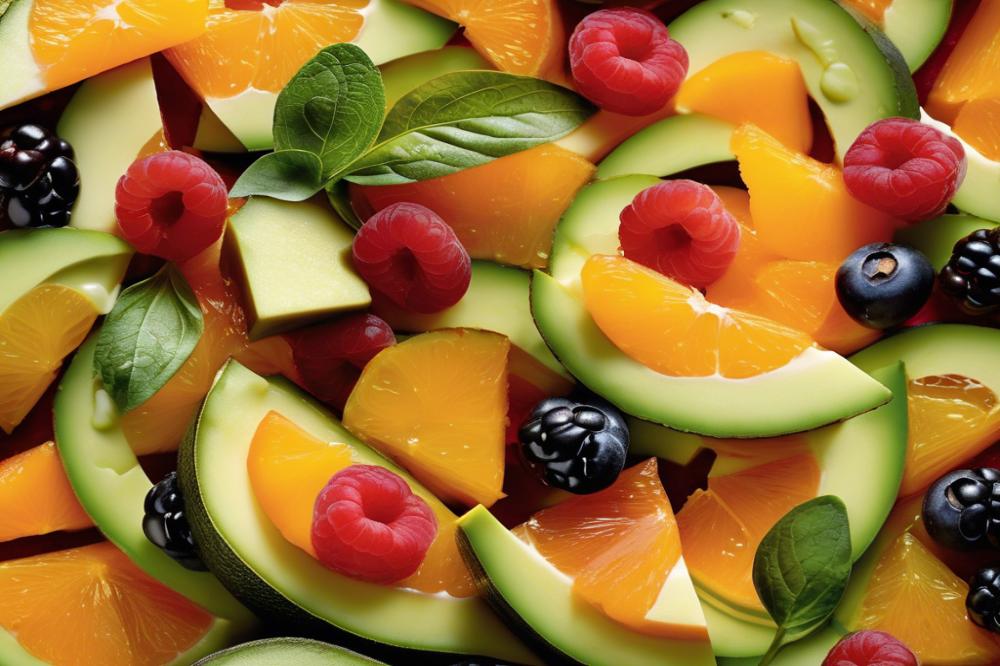 citrus-avocado-salad-with-mixed-greens