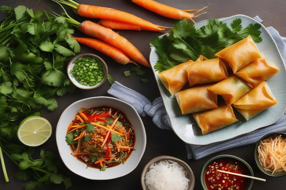 crispy-thai-spring-rolls-with-sweet-chili-sauce