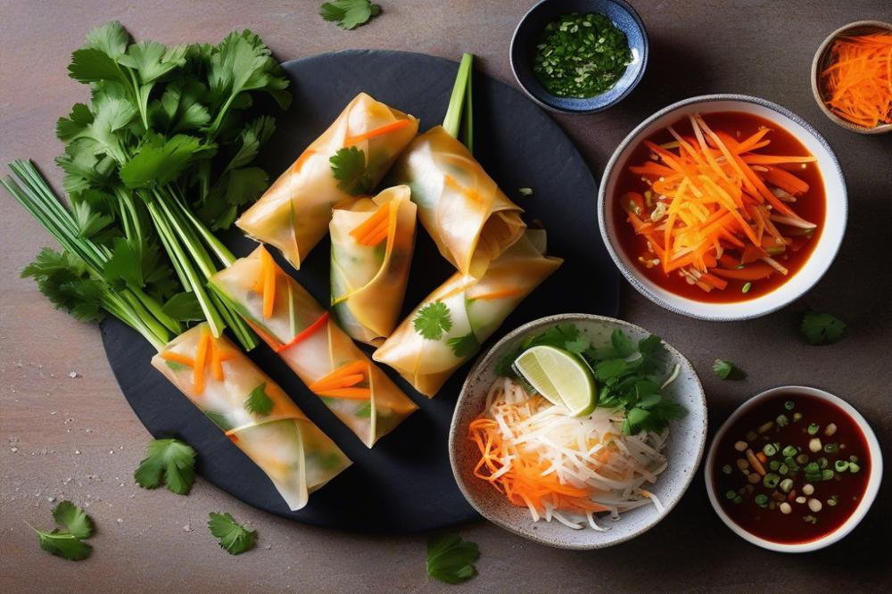 crispy-thai-spring-rolls-with-sweet-chili-sauce