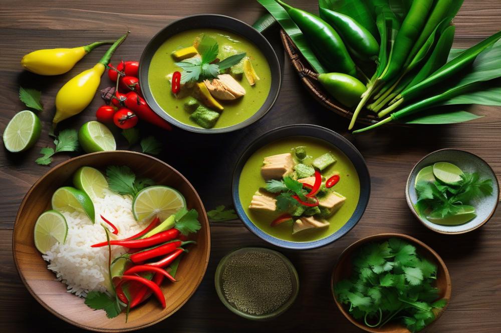 exploring-the-flavors-of-green-curry-with-chicken