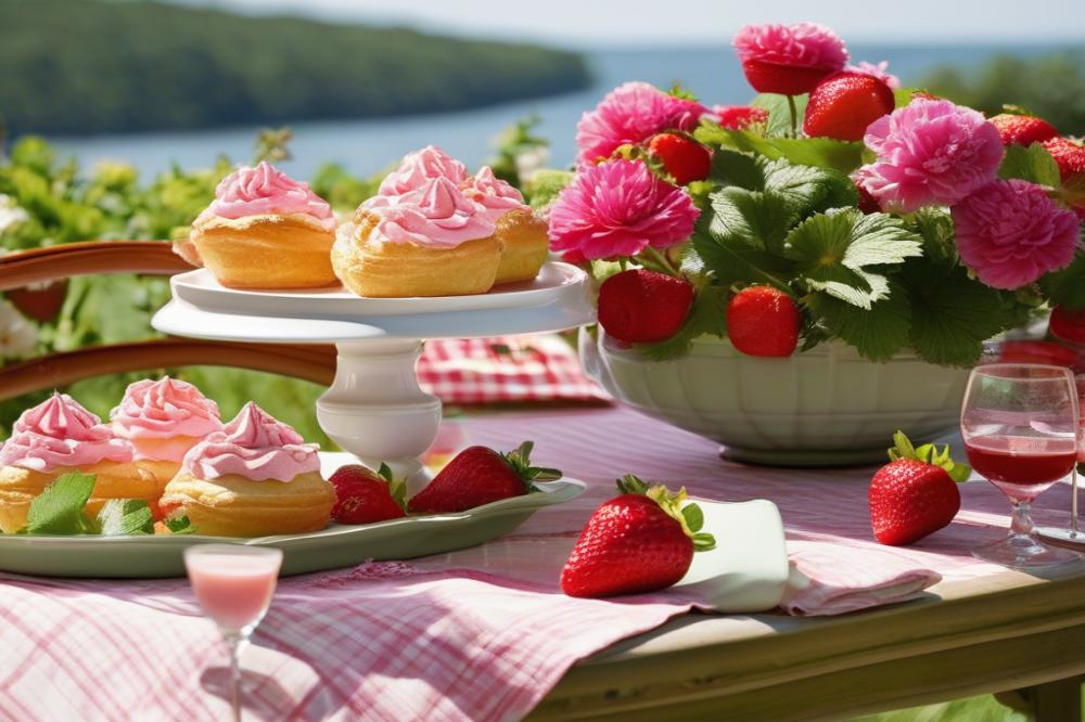 fresh-strawberry-cream-puffs