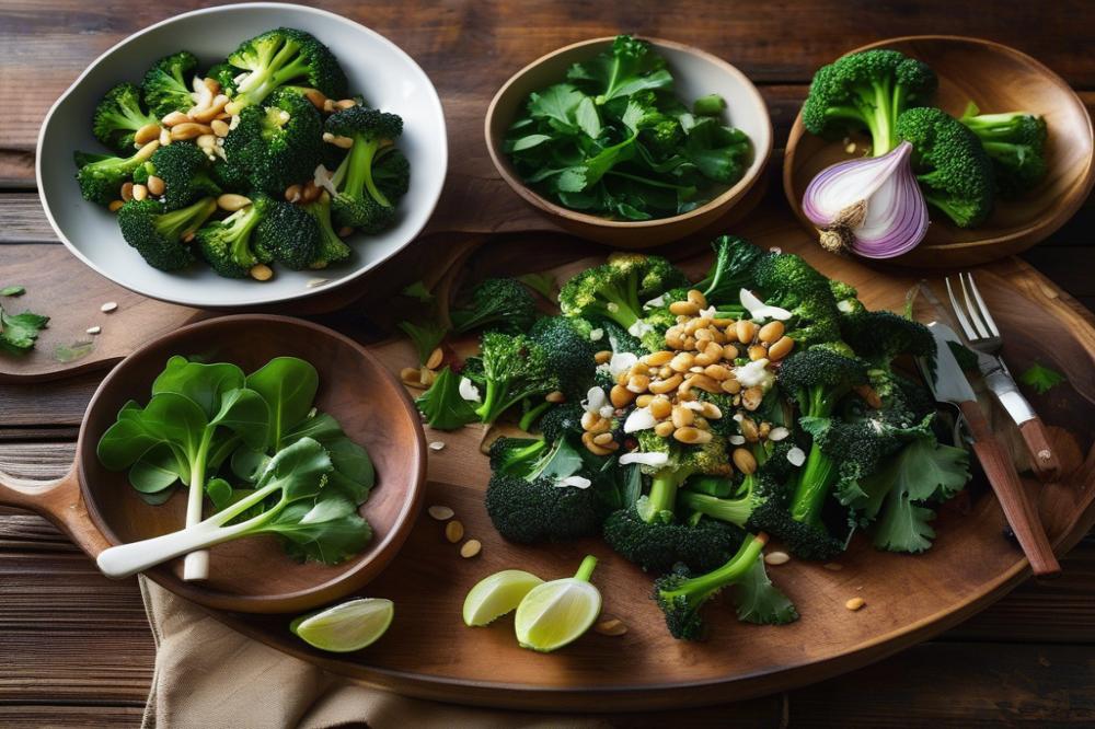 garlic-roasted-broccoli-and-kale-salad