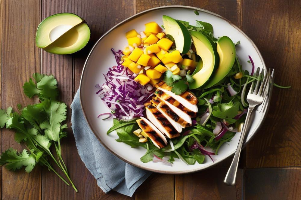 grilled-chicken-salad-with-mango-salsa