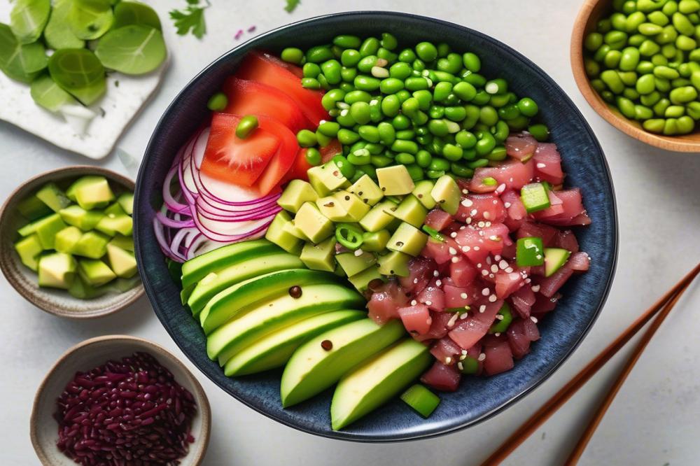 healthy-poke-bowl-salad-with-tuna-and-edamame