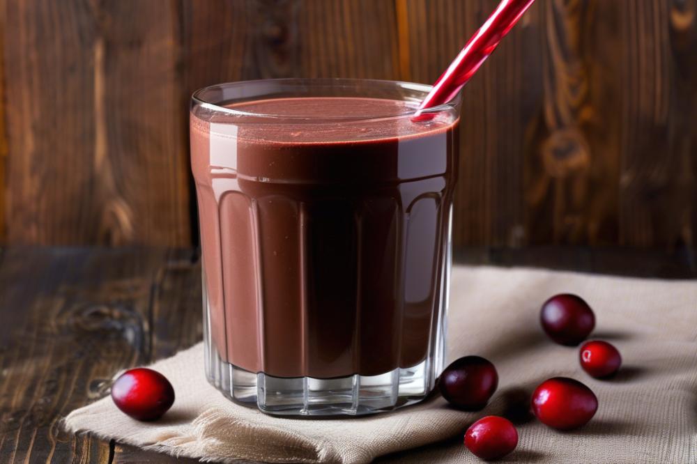 how-to-make-a-decadent-chocolate-cranberry-smoothi