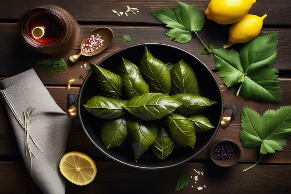 how-to-make-dolmades-stuffed-vine-leaves