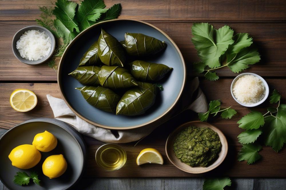 how-to-make-dolmades-stuffed-vine-leaves