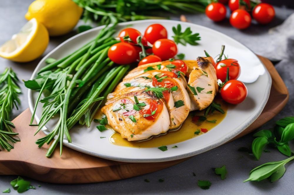 lemon-garlic-chicken-with-tomatoes-a-flavorful-di