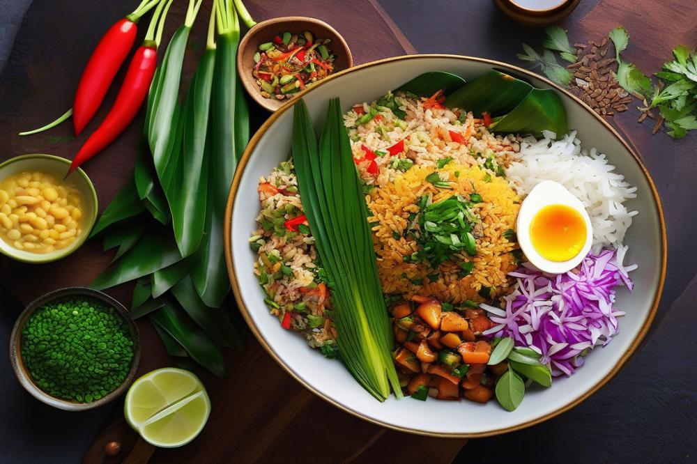 nasi-ulam-recipe-malaysian-herb-rice-salad