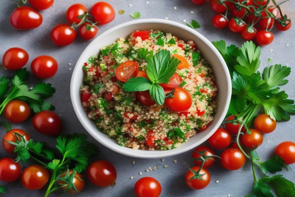 quinoa-tabbouleh-with-fresh-parsley-and-mint