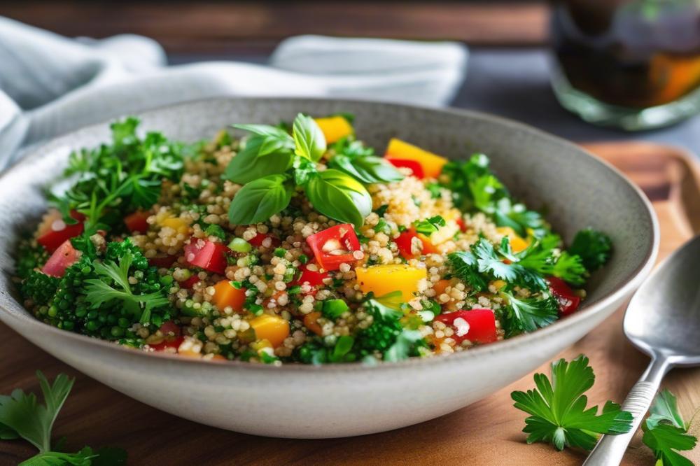 quinoa-tabbouleh-with-fresh-parsley-and-mint