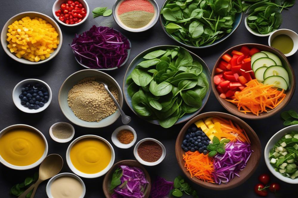 rainbow-veggie-salad-with-tahini-dressing