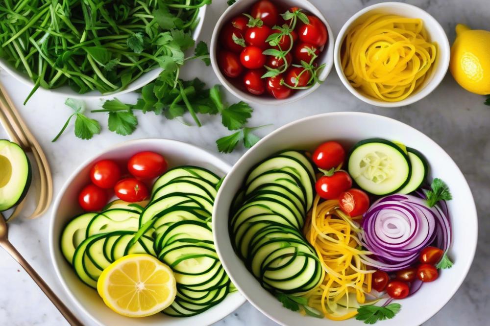 spiralized-zucchini-salad-with-lemon-and-herbs