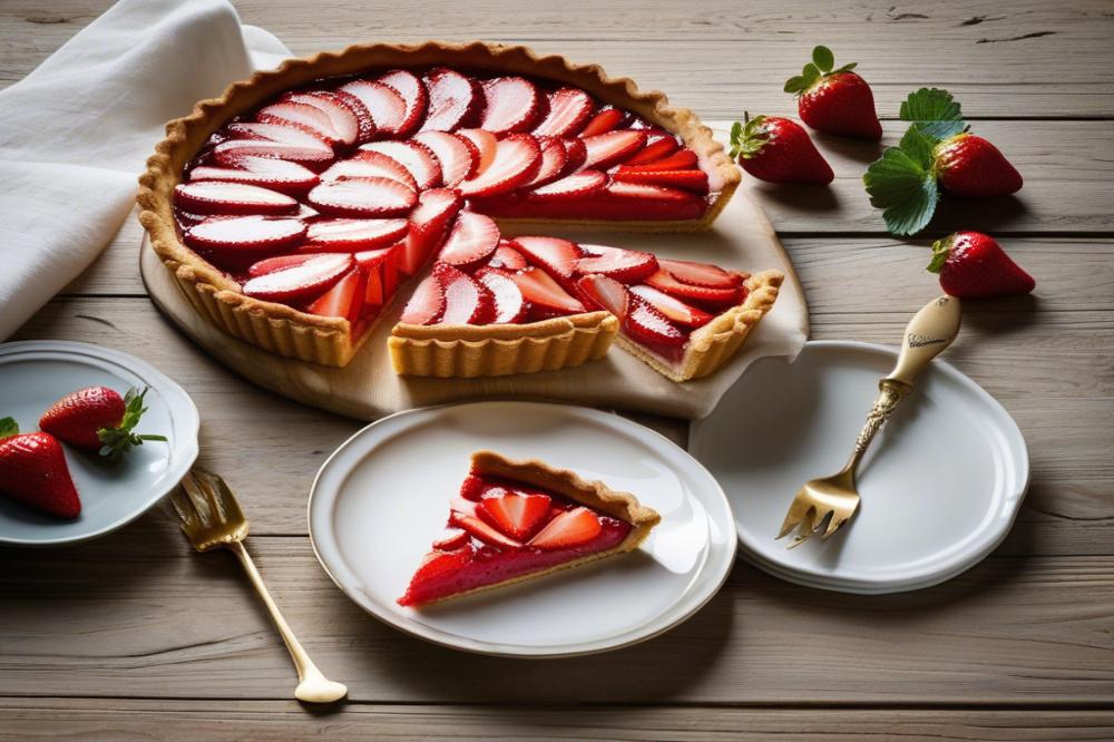 strawberry-and-almond-tart