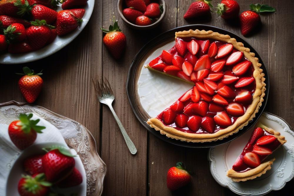 strawberry-and-almond-tart