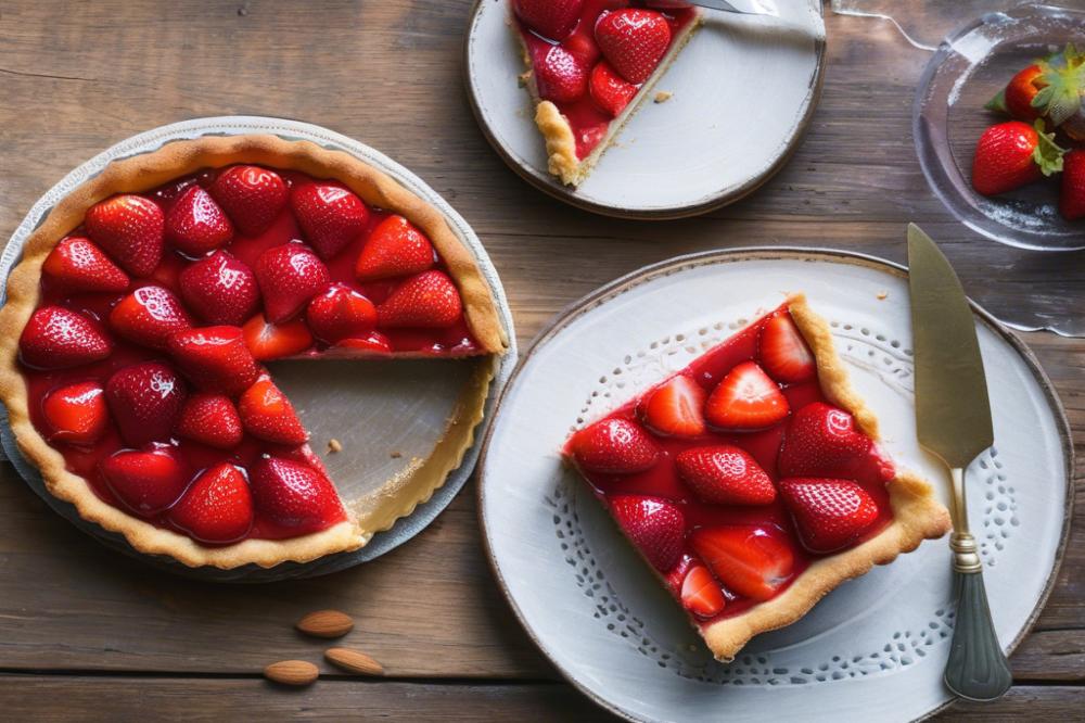 strawberry-and-almond-tart