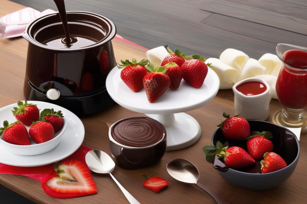 strawberry-and-dark-chocolate-fondue