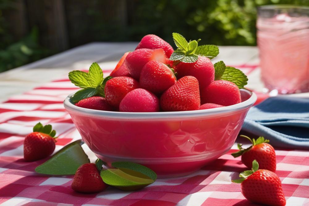 strawberry-and-lime-sorbet