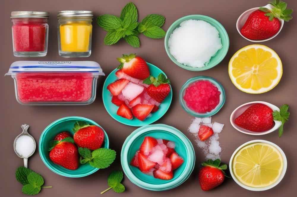 strawberry-and-mint-granita