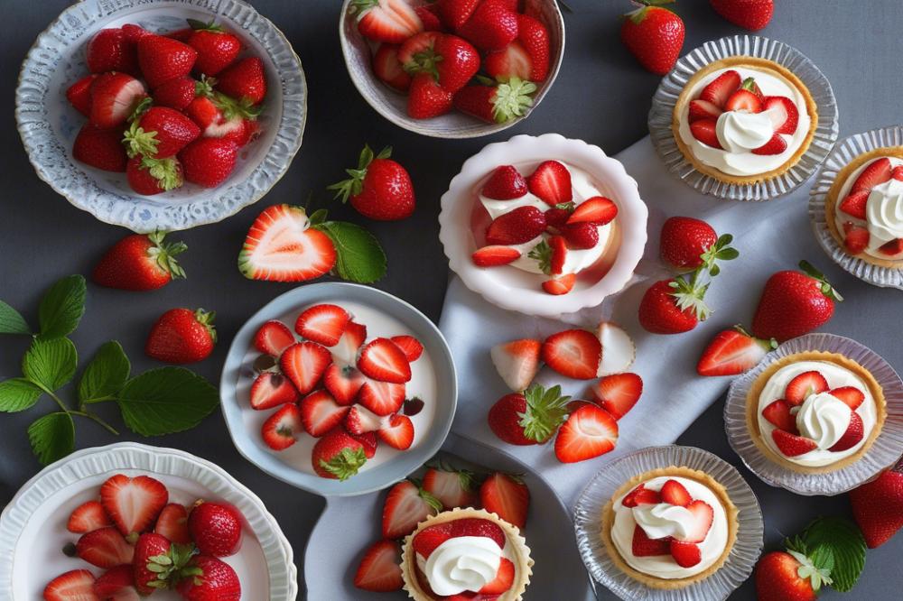 strawberry-and-ricotta-tartlets