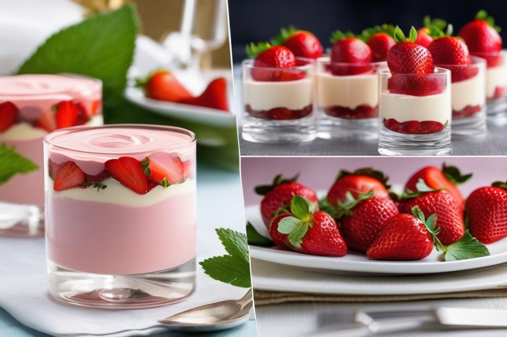 strawberry-and-white-chocolate-mousse