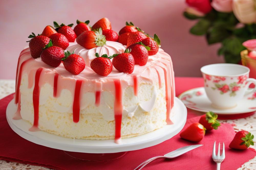 strawberry-chiffon-cake