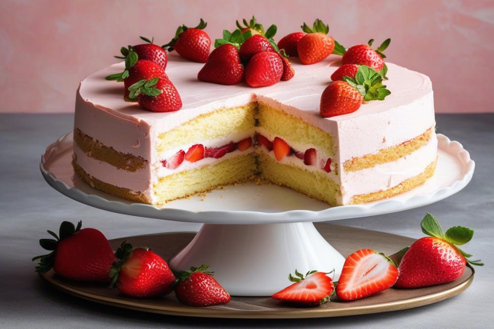 strawberry-chiffon-cake