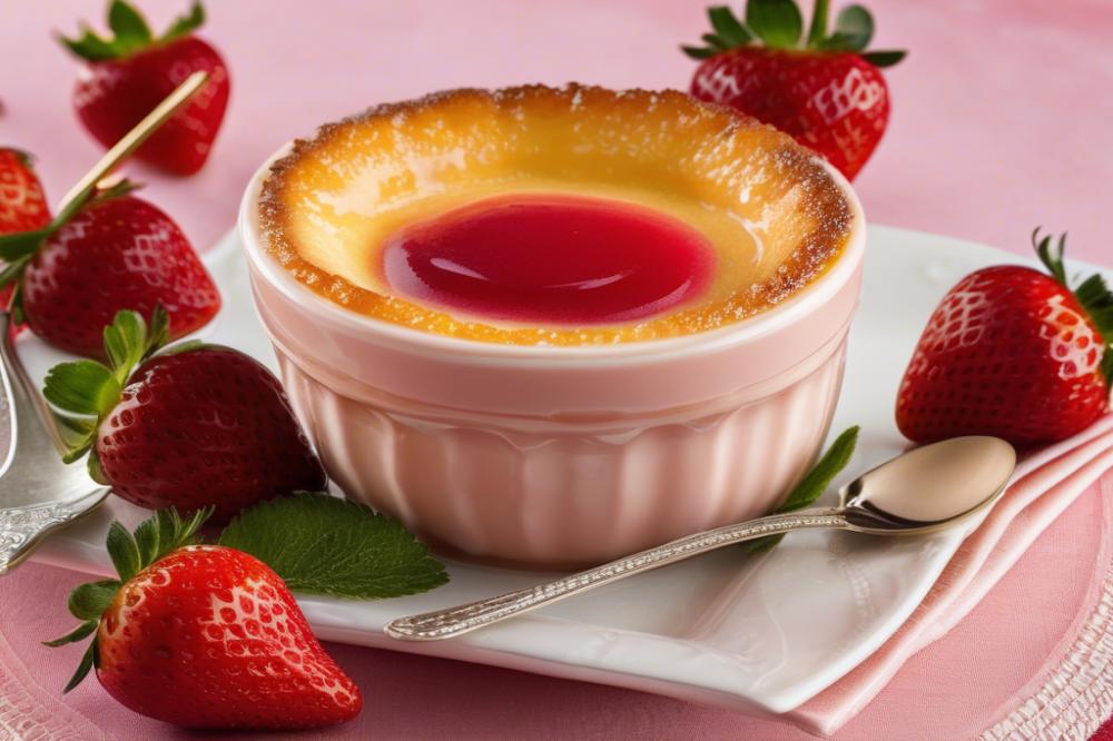 strawberry-creme-brulee