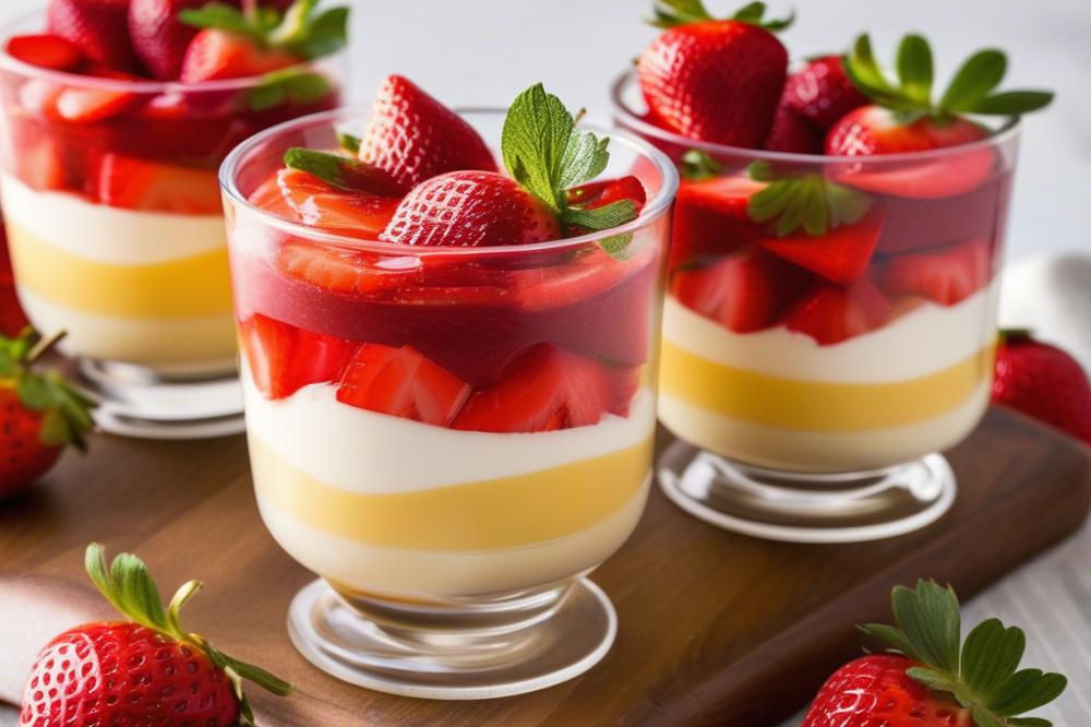 strawberry-layered-pudding-cups