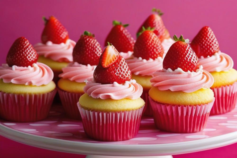 strawberry-lemonade-cupcakes