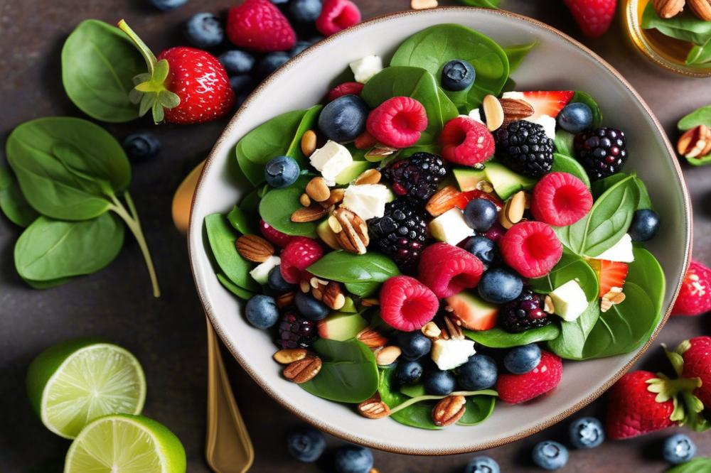 summer-berry-salad-with-honey-lime-vinaigrette