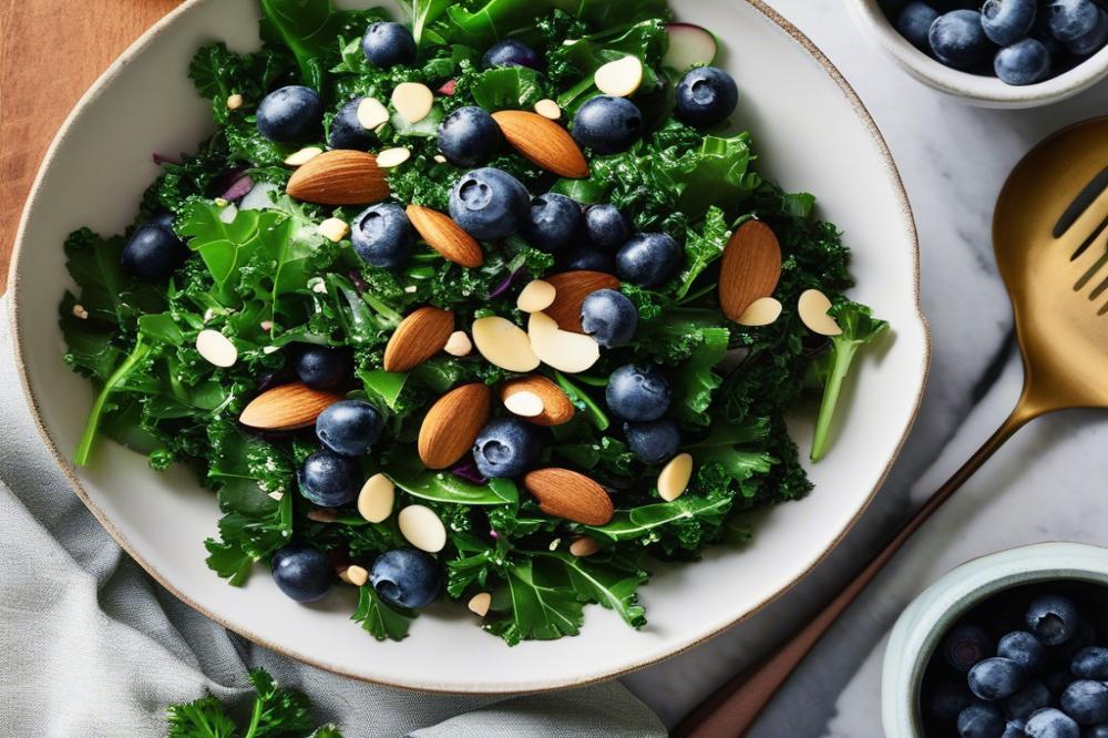 superfood-kale-salad-with-blueberries-and-almonds