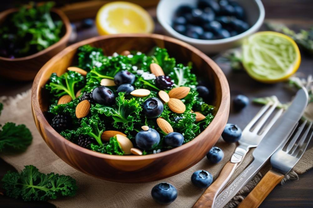 superfood-kale-salad-with-blueberries-and-almonds