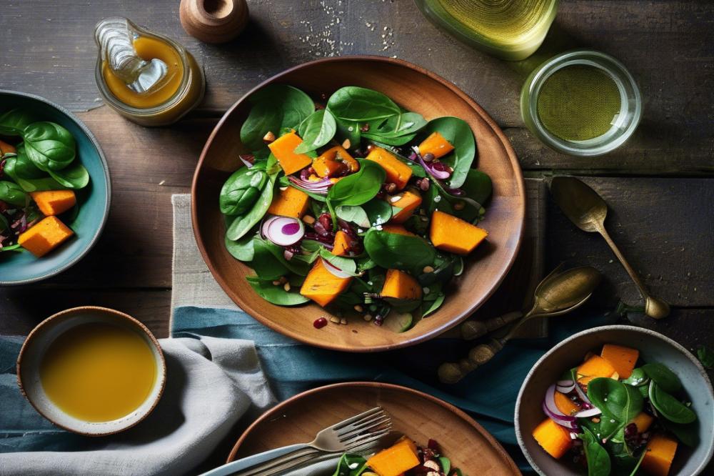 sweet-potato-and-spinach-salad-with-maple-dressing