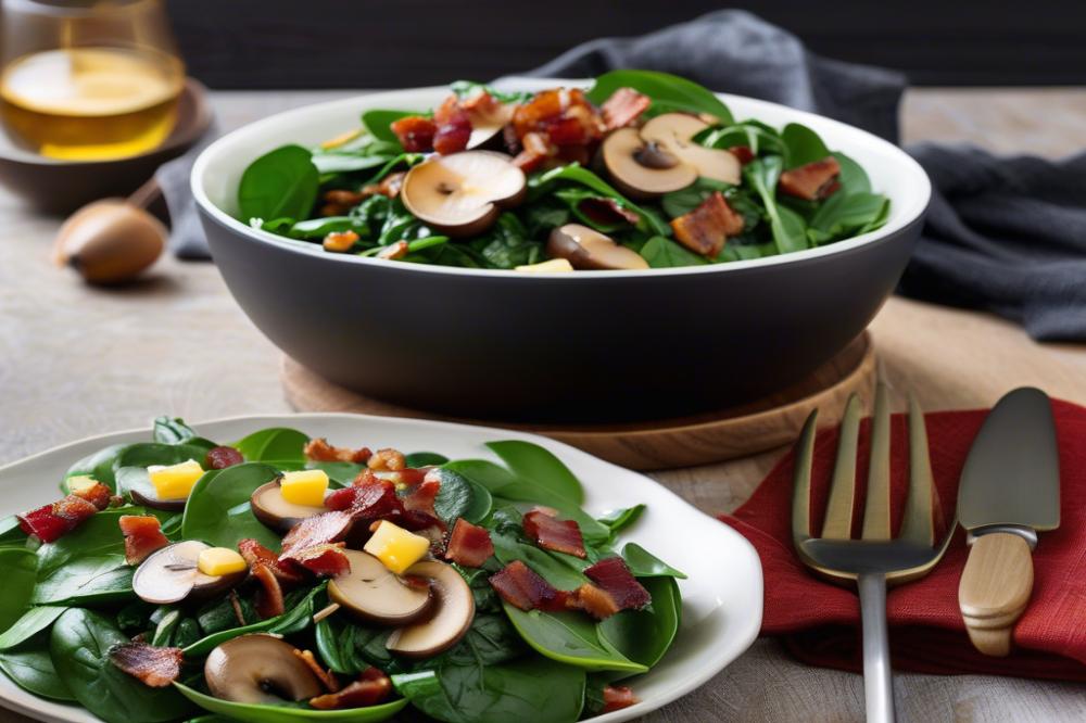 warm-spinach-salad-with-mushrooms-and-bacon