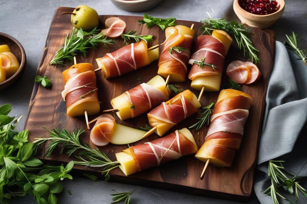 delicious-prosciutto-wrapped-pear-and-cheese-rolls