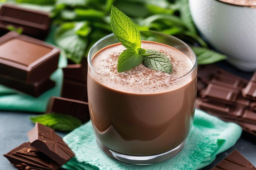 how-to-make-a-choco-mint-protein-shake-for-breakfa