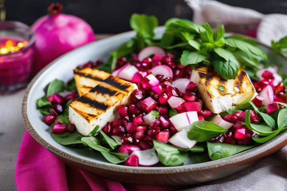 delicious-grilled-paneer-mint-salad-with-pickled-o