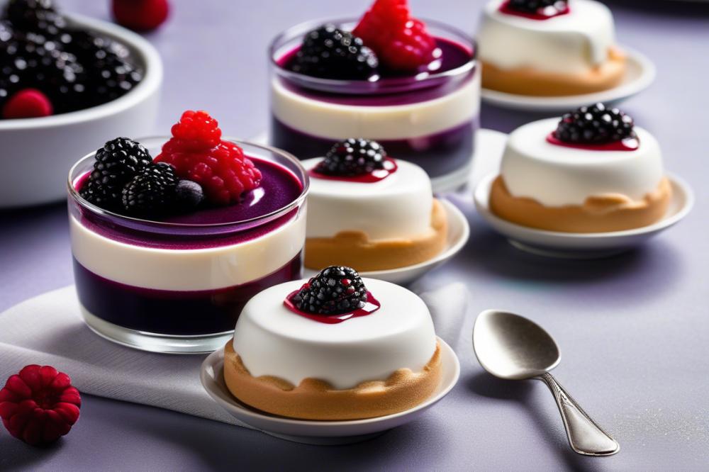 delicious-orange-panna-cotta-with-blackberry-sauce