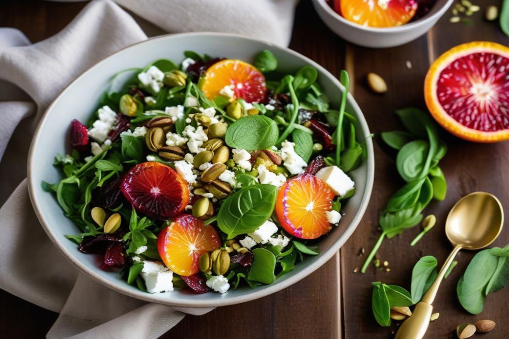 delicious-mixed-greens-salad-with-feta-blood-oran